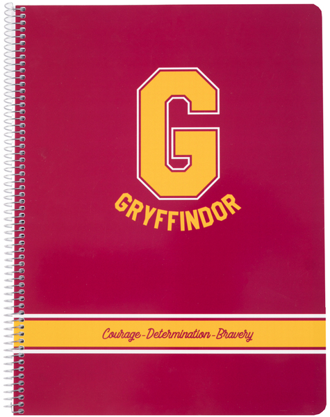 Grupo Erik A4 Grid Softcover Notebook Harry Potter Gryffindor